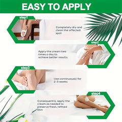 50g Honeysuckle Foot Cream for Dry Cracked Heels with Tea Tree Oil & Calendula