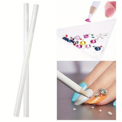 2 pcs Sparkling Wax Dotting Pen for Nail Art and Manicure