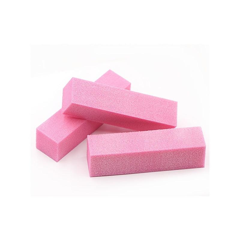 Acrylic Pedicure and Manicure Nail Art Tool 4 Sided Buffer Block File