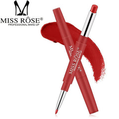 6-Piece High Pigment Lipstick & Liner Set, Natural Matte Finish