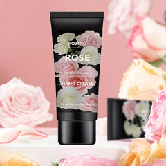 Rose Fragrance Hand Cream for Dry Hands - Travel Size