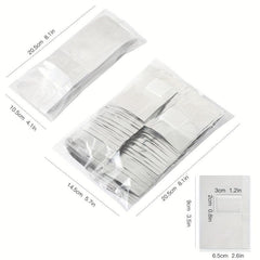 Nail Foil Wraps Gel Polish Remover 50 Pcs