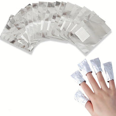 Nail Foil Wraps Gel Polish Remover 50 Pcs