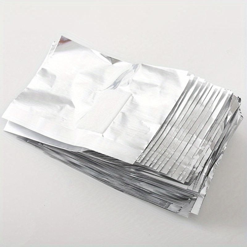 Nail Foil Wraps Gel Polish Remover 50 Pcs