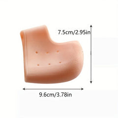 2 Pcs Moisturizing Gel Foot & Hand Care Socks for Cracked Heels
