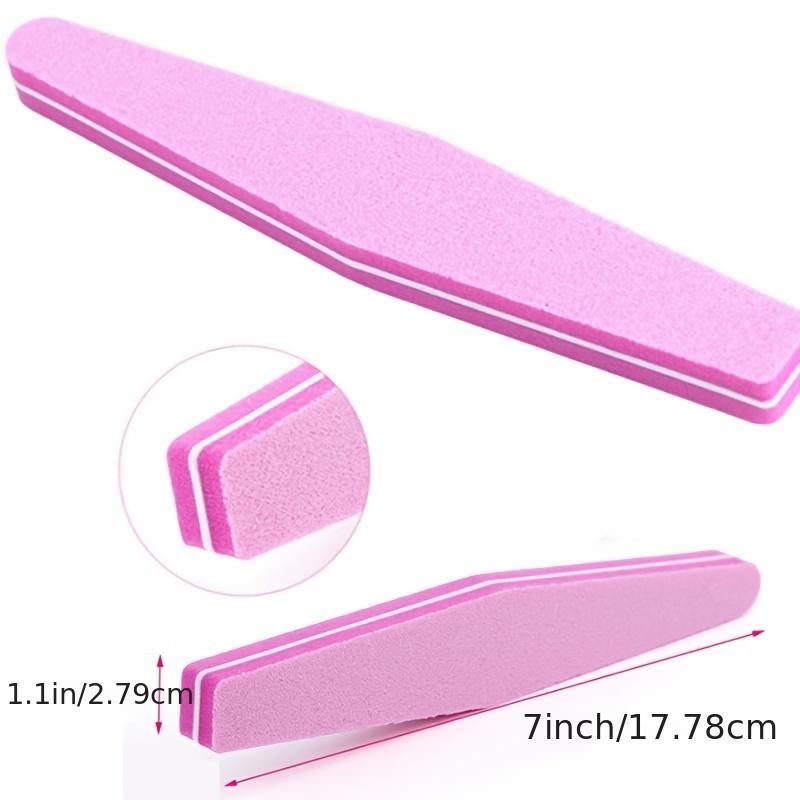 3 Pcs Nail Buffers Block Files Double Sided Sanding Buffing File
