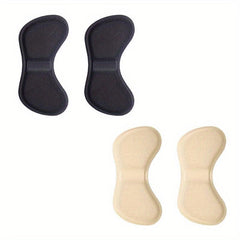 2 Pairs 4D Butterfly Heel Pads for Women's Shoes