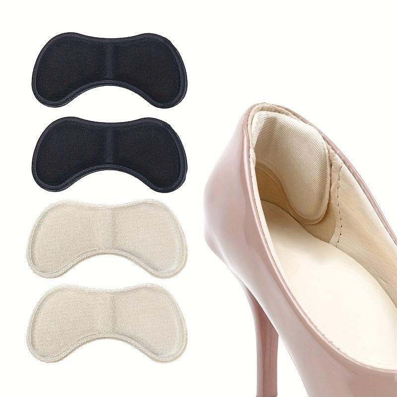 2 Pairs 4D Butterfly Heel Pads for Women's Shoes