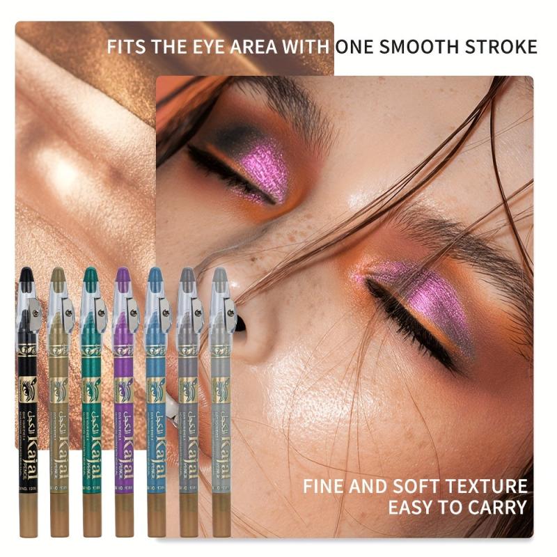 Waterproof Silvery Metallic Eyeshadow Stick Creamy