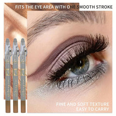 Waterproof Silvery Metallic Eyeshadow Stick Creamy