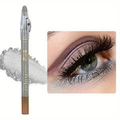 Waterproof Silvery Metallic Eyeshadow Stick Creamy