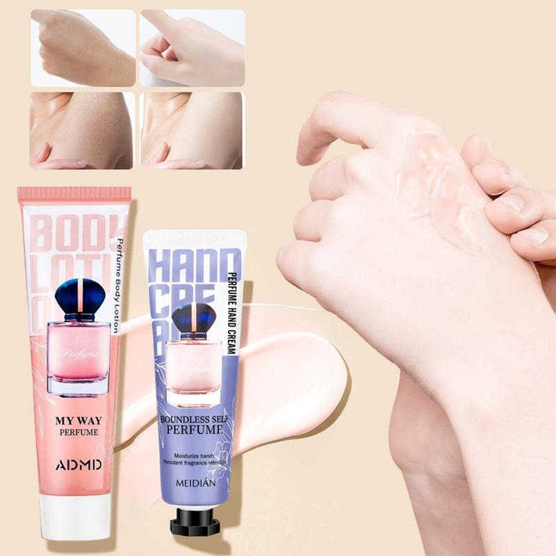 Scented Hand Cream Set for Dry Skin - Travel Size Moisturizing Lotion