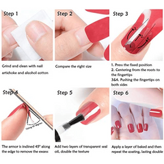 Glitter Gradient Shine Nail Stickers Self Ashesive Decal Strips