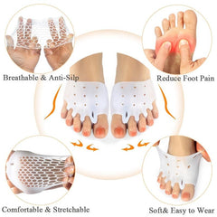 Metatarsal Pads Gel Toe Separator Metatarsal Cushion Toe Separators