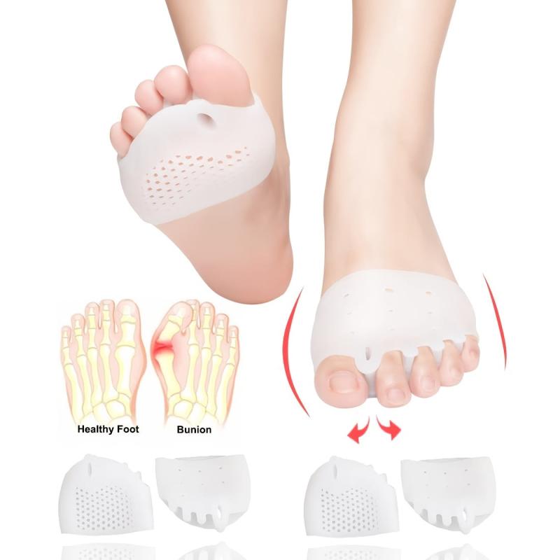 Metatarsal Pads Gel Toe Separator Metatarsal Cushion Toe Separators