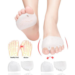 Metatarsal Pads Gel Toe Separator Metatarsal Cushion Toe Separators