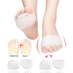 Metatarsal Pads Gel Toe Separator Metatarsal Cushion Toe Separators