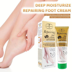 Avocado Snail Deep Moisturizing Foot Cream for Cracked Heels 3.03 oz