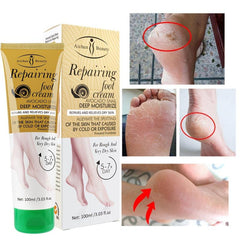 Avocado Snail Deep Moisturizing Foot Cream for Cracked Heels 3.03 oz