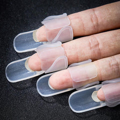 10Pcs Transparent Nail Polish Protection Clips