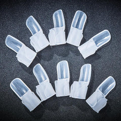 10Pcs Transparent Nail Polish Protection Clips