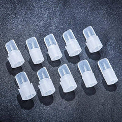 10Pcs Transparent Nail Polish Protection Clips