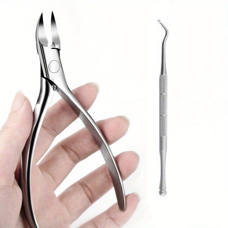 Professional Thick Toe Nail Clippers for Men & Seniors Pedicure Clippers