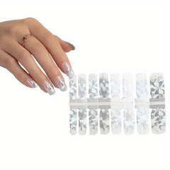 Print Nail Sticker Self adhesive Full Coverage Waterproof Nail Art Decorations