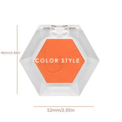 Monochrome Eyeshadow Compact Orange Coral Autumn Pumpkin Halloween