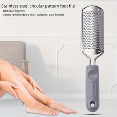 Stainless Steel Foot File for Dead Skin and Callus Removal