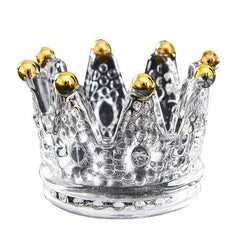 2 in 1 Nail Pen Holder & Art Dish Glass Bowl DIY Manicure Tool