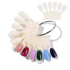 60 pcs False Nail Display Tips for Nail Art Practice