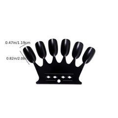 60 pcs False Nail Display Tips for Nail Art Practice