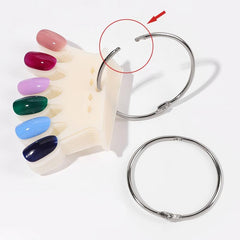 60 pcs False Nail Display Tips for Nail Art Practice