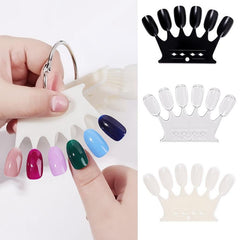 60 pcs False Nail Display Tips for Nail Art Practice