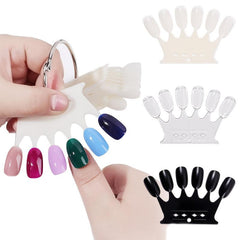 60 pcs False Nail Display Tips for Nail Art Practice