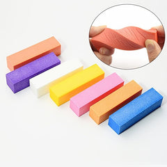 10 Pcs Nail Buffer Block 4 Side Sponge Buffing Files Polishing Manicure Tools