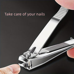 Large Opening Nail Clipper Stainless Steel