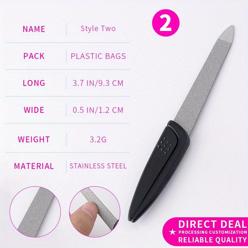 Double-sided Nail File Nail Rubbing Strip Nail Polishing Tool