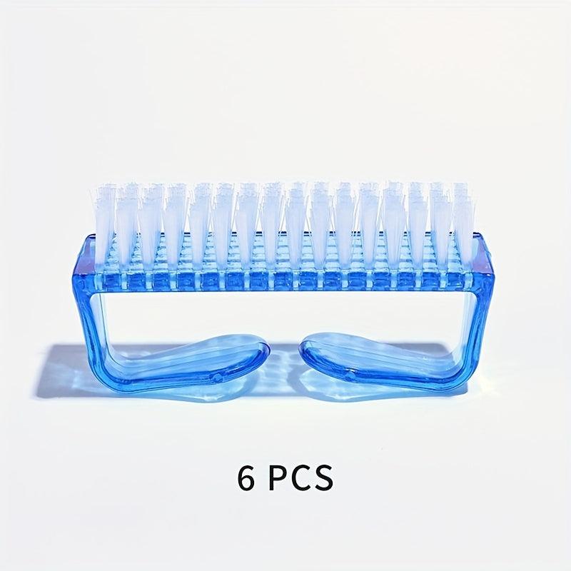 6pcs Nail Dust Clean Brush Manicure Tool