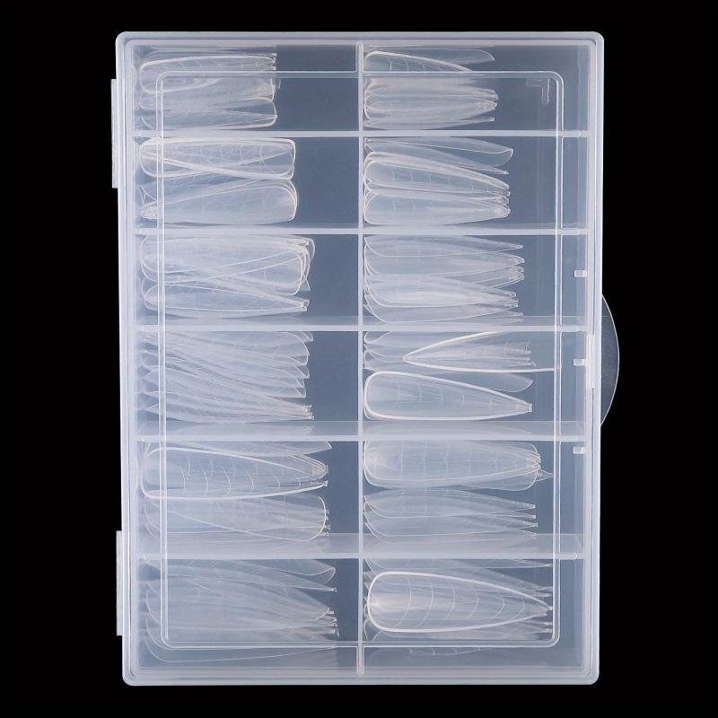 120 PCS Dual System Nail Form Molds Clear Gel Tools