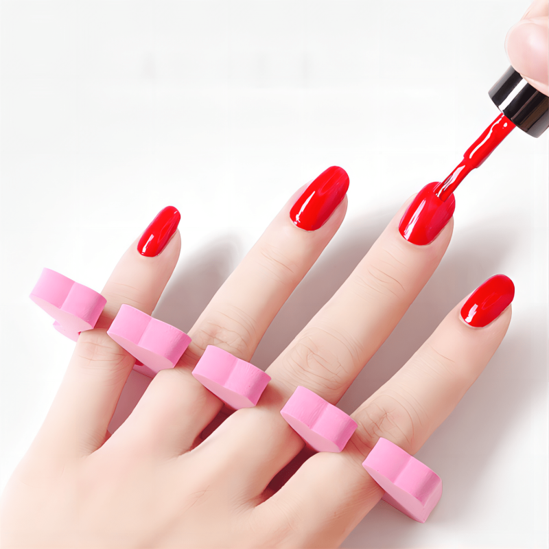 30 Pcs Toe Separators Finger Separator Sponge Nail Art Divider Soft Spacer