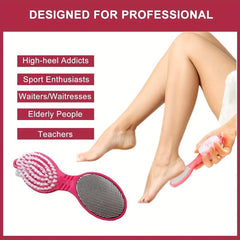 4-In-1 Feet Pedicure Tools Set for Hard Skin Callus Remover