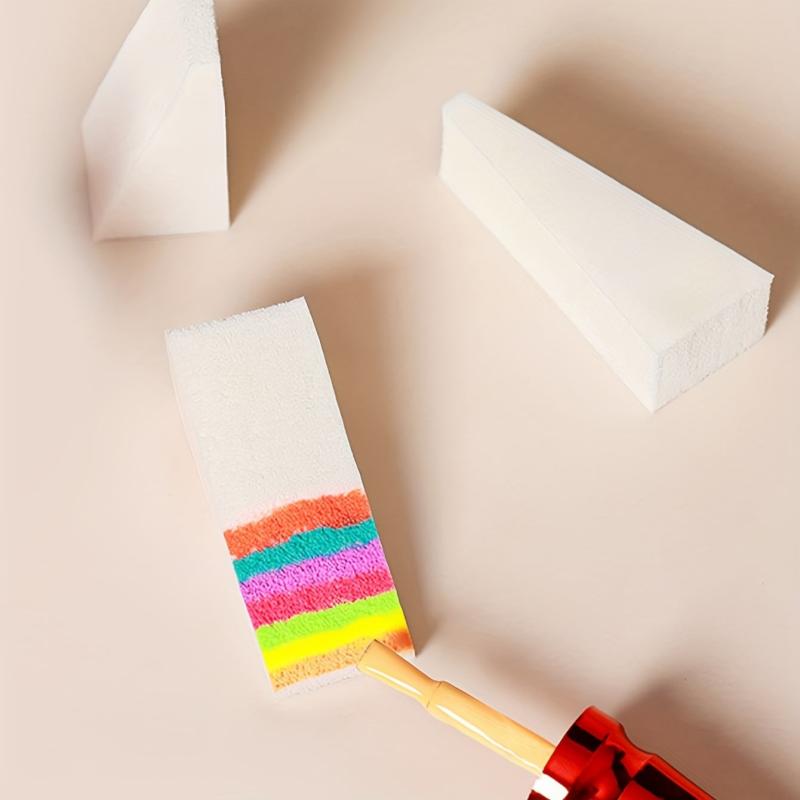 8pcs Gradient Nails Soft Sponges for Nail Art Tools