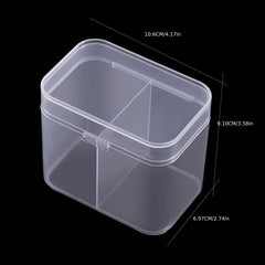 Cotton Pads Holder Nail Towel Storage Box Dispenser