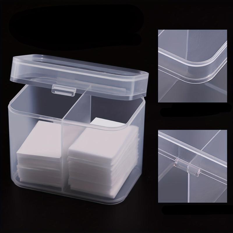 Cotton Pads Holder Nail Towel Storage Box Dispenser