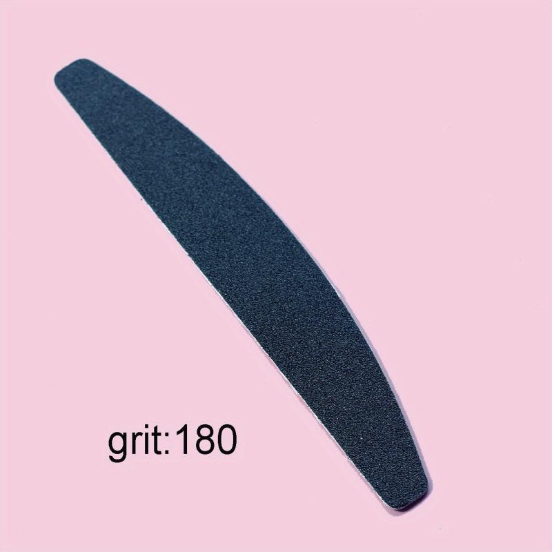Nail Polishing Tool Set Stainless Steel Sheet with 10 Sandpaper Patches