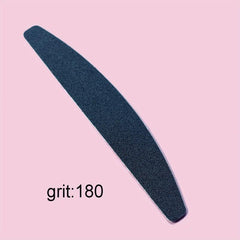 Nail Polishing Tool Set Stainless Steel Sheet with 10 Sandpaper Patches