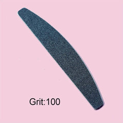 Nail Polishing Tool Set Stainless Steel Sheet with 10 Sandpaper Patches