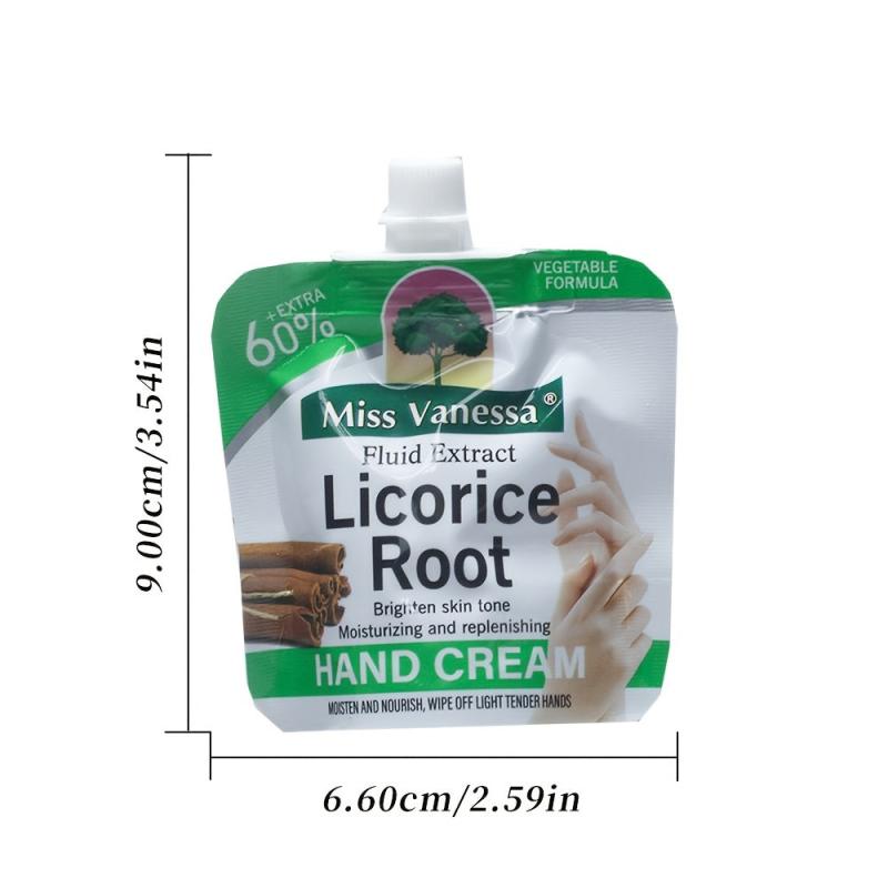 6pcs Licorice Root Moisturizing Hand Creams for Dry Skin